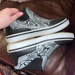 Snake print Gator Waders Camp Rain Boot